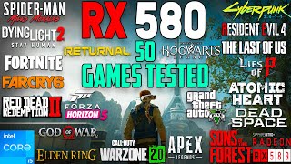 RX 580 Test in 50 Games in 2023  Epic Gaming Performance [upl. by Taft944]