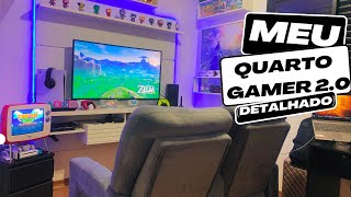 Quarto Gamer 20  Game Room em detalhes [upl. by Garbe]