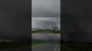 Tornadic supercell in NY tornadowarned naturaldisaster tornadooutbreak supercell tornado ny [upl. by Hpotsirhc]