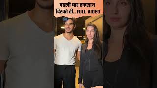 Nora Fatehi Ishaan Khattar Spotted Together At Dance Rehearsal FULL VIDEOBoldsky [upl. by Germaine165]