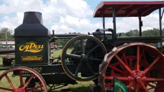 Steam tractor antique tractors and threshing [upl. by Nirol]