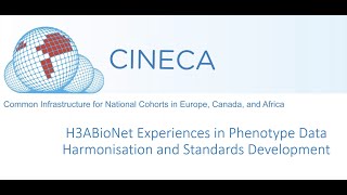 H3ABioNet Experiences in Phenotype Data Harmonisation and Standards Development [upl. by Idnim408]