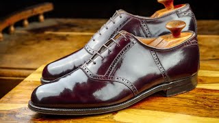 Video Tutorial How to Shine Shell Cordovan [upl. by Furgeson]