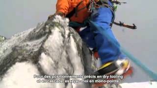 LYNX Petzl Crampons modulables pour l escalade sur glace [upl. by Adnuhsed]