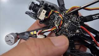 Darwinfpv babyape Pro v2 ELRS Receiver Install [upl. by Eniawtna]