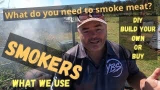 What you need to smoke meat  SMOKERS [upl. by Neitsirk]