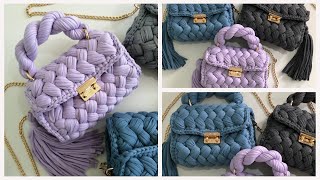 Taller de Bolso Puntada Puff con Trapillo Parte 1  Trapillo Pillo [upl. by Adliw805]