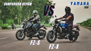 Yamaha FzX Vs Yamaha Fzs Which one is best  Comparison Review  Ksc Vlogs [upl. by Erdah]