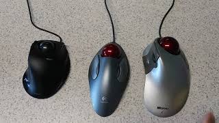 Trackball vs Optical Mouse [upl. by Flosi]