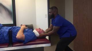 Joseph Attempts Ring Dinger On Your Houston Chiropractor Dr Gregory Johnson [upl. by Saretta]