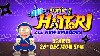 Ninja Hattori on Sonic  All new episodes start Mon 26th Dec onwards every MonFri at 5 PM [upl. by Mayman]