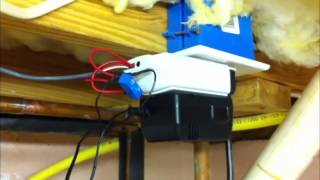 Insteon Leak Sensor Install [upl. by Camille]