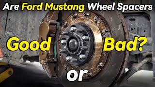 Are Ford Mustang Wheel Spacers Good or Bad  BONOSS Ford Accessories [upl. by Akeryt]