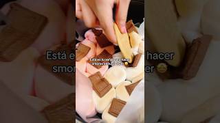 Receta para hacer S’mores en la Air Fryer 😋 [upl. by Zacek]