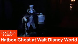 Hatbox Ghost in Walt Disney World’s Haunted Mansion [upl. by Haraz]