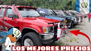 ‼️CAMIONETAS para ESCOGER BARATAS en FRONTERA EL CARMEN GUATEMALA 2023‼️ [upl. by Imerej]