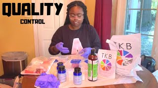 How to make Lipgloss with TKB Gloss Base  Quality Control [upl. by Earal]