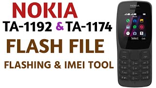 Nokia 110 TA1192 Flash File  TA1174 Flash File Nokia EasyTool [upl. by Haleemaj]