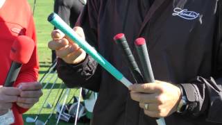 Lamikn Grip Range Interview  2013 PGA Merchandise Show  Todays Golfer [upl. by Yreneh]