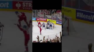 Pavel Zacha scores a goal vs USA  IIHF Mens Worlds Quarterfinals 2024 [upl. by Hurley]