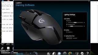 LOGITECH G402 SOFTWARE INSTALLATION AND USING IT [upl. by Ethelred401]