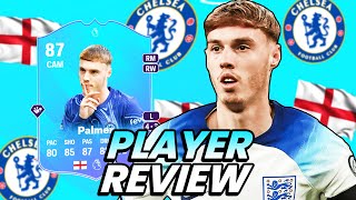 87 PREMIER LEAGUE POTM PALMER SBC PLAYER REVIEW  FC 25 ULTIMATE TEAM [upl. by Madonia]