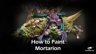 How to Paint Mortarion [upl. by Arrec]