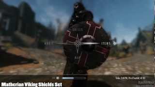 Skyrim Mod Spotlight Sounds of Skyrim  Civilization and Viking Shield [upl. by Ynner]