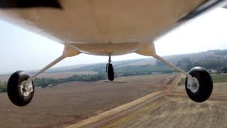 Cessna 150 with 25J3 cub DuBro wheels [upl. by Xantha]