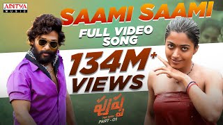 Saami Saami Full Video Song Telugu  Allu Arjun Rashmika  Pushpa Songs  DSP  Sukumar [upl. by Suoirrad]