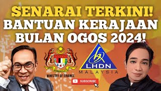 SENARAI TERKINI SEMUA HABUAN RAKYAT BULAN OGOS 2024 [upl. by Ynned]