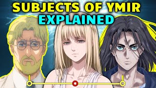 Subjects of Ymir  Are All Eldians Subjects of Ymir Attack on Titan Explained [upl. by Selbbep]