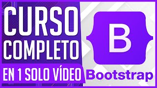 Curso de Bootstrap COMPLETO  Crear Página Web y Subirla a Internet HTML  CSS  JS [upl. by Roman]