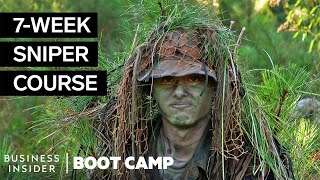 What Army Snipers Go Through At Sniper School  Boot Camp  Insider Business [upl. by Anicnarf]