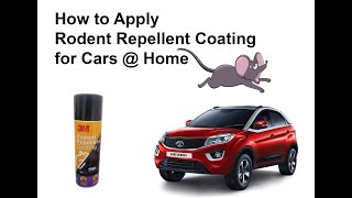 Rodent repellent coating for cars [upl. by Faunia3]