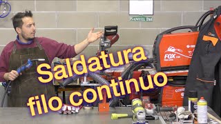 Tutorial  Saldatura filo continuo MIG MAG conosciamola meglio  Come si salda a filo continuo [upl. by Odlonyer]