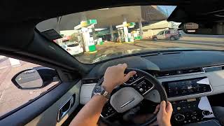 TEST DRIVE RANGE ROVER VELAR FOSCA [upl. by Gary]