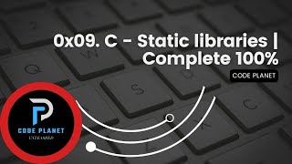 0x09 C  Static libraries Complete 100 [upl. by Zaremski974]