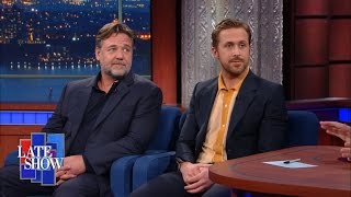 Ryan Gosling and Russell Crowe Have Gotten Very Close [upl. by Romo]