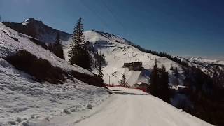 Wagrain  Piste 25a Kogelalmabfahrt [upl. by Nilved]