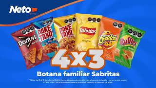 4x3 Botana familiar Sabritas [upl. by Avika77]