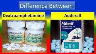 Difference Between Dextroamphetamine and Adderall [upl. by Yeldud]