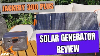 Jackery 300 Plus Solar Generator  Full UK Review  Play at 125X speed [upl. by Pas]