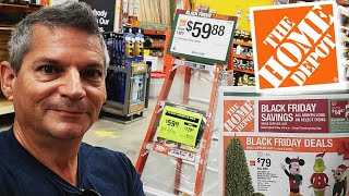 Home Depot Black Friday 2023 6am Deals LOWER Than Flyer [upl. by Niliram189]