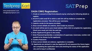 CIWG amp DASA Registration Process [upl. by Yenhpad206]