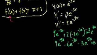 What is a differential equation [upl. by Williamsen]