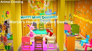 Marcies Daycare Dwelling Animal Crossing New Horizons Happy Home Paradise [upl. by Ynor]