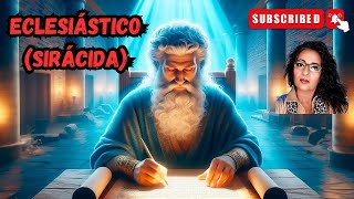 LECTURA DEL LIBRO ECLESIÁSTICO SIRÁCIDA [upl. by Einneb]