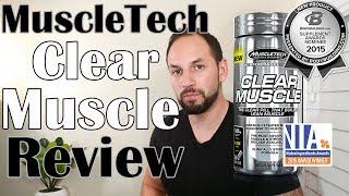 Clear Muscle Betator Supplement by MuscleTech Review [upl. by Nodnek]