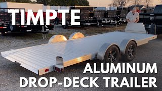 Overview of 2nd Gen Timpte Aluminum DropDeck Trailers [upl. by Sanburn]